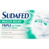 Sudafed Mucus Relief Triple Action Cold & Flu Tablets 16s