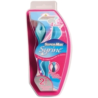 Super-Max Syrine Disposable Razor 2s
