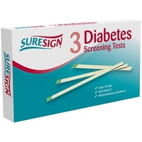 Suresign Diabetes Screening Tests 3s