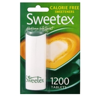 Sweetex Calorie Free Sweetener Tablets 1200s