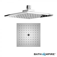 180x180mm Square Chrome Effect Shower Head - Basic Range