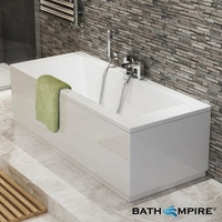Square Double Ended Bath - 1700x700x540mm