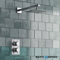 Thermostatic Mixer Shower Kit - 200mm Square Head