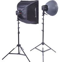 Interfit INT117 Super Cool-lite 5 Continuous Twin Head Lighting Kit