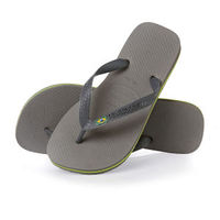 Havaianas Flip Flops - Havaianas Brasil Flip Flops - Grey