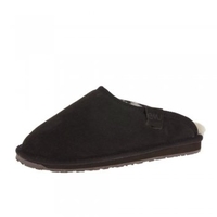 Emu Mens Slippers Buckingham Chocolate