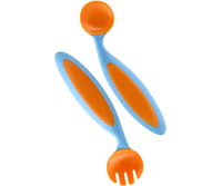 Boon Adaptable Utensil Benders - Blue/Orange