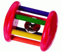 Heimess Touch Ring Rainbow Cage Rattle