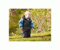 Hippychick Kids Clothing All in One Suit 12-18 months - Blue