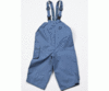 Hippychick Kids Clothing Waterproof Dungarees 12-18 months - Blue