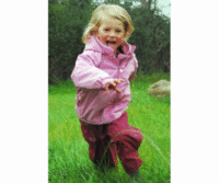 Hippychick Kids Clothing Waterproof Jacket 12-18 months - Pink
