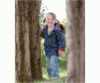 Hippychick Kids Clothing Waterproof Jacket 4-5 Years Blue with Red Stars