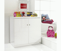 izziwotnot Skyline Side Unit Nursery Storage - White