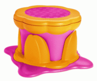 Kids Kit Kiddy-Bin Stool - Pink
