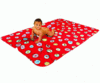 Perfectly Happy People Playmat - Red Fossil