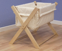 Saplings Katie Crib + Mattress - Natural