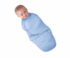 Summer Infant SwaddleMe Microfleece Plain - Small Blue