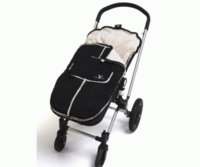 Wallaboo Baby Pushchair Footmuff - Black