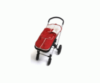 Wallaboo Baby Pushchair Footmuff - Red