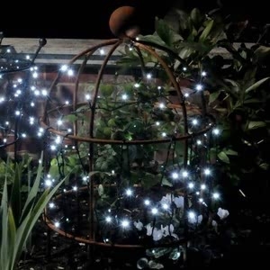 Lobster Pot Plant Support - Rust