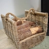 Log Holder With Rope Handle