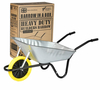 The Walsall Easiload 85L Builders Barrow in Box - Puncture Proof - BEASGVPP