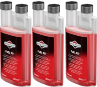 Three 250ml Bottles Briggs & Stratton Fuel Fit Stabiliser 992381