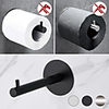 Toilet Paper Holder Self Adhesive 304 Stainless Steel Rustproof Toilet Paper Roll Holder,  No Drilling Design Easy to Install,  The Bathroom Accessory Suitable for Office Kitchen and Bathroom