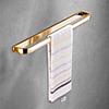 Towel Bar Contemporary Brass 1 pc - Hotel bath 1-Towel Bar