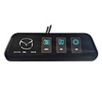 1080p hd pure streaming media dvr rétroviseur avec caméra arrière 170 degrés grand angle 8, 5 pouces ips cam tableau de bord avec vision nocturne / g-capteur / enregistreur de voiture de surveillance d