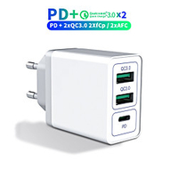 30 W Puissance de sortie USB Chargeur PD Chargeur rapide Chargeur de portable Portable Sorties Multiples Charge Rapide Invalide Pour Mobile miniinthebox