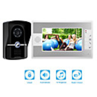 Interphone vidéo filaire de 7 pouces avec système d