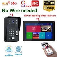 mountainone sy909b018wf11 9 pouces sans fil wifi smart ip système d