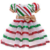 père Noël Robe de Noël Femme Enfant Loisir Noël Noël Polyester Robe