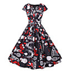 père Noël Robe Femme Adulte Loisir Noël Noël Polyester Robe