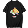 T shirt Femme"idien Fin de semaine Sans Doublure Graphique Texte Manches Courtes Imprimé Col Rond Hauts Standard Haut de base 100% Coton basique Noir Vert Gris Foncé miniinthebox