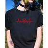 T shirt Femme"idien Fin de semaine Sans Doublure Lettre Manches Courtes Imprimé Col Rond Hauts Haut de base 100% Coton basique Blanche Noir Violet miniinthebox