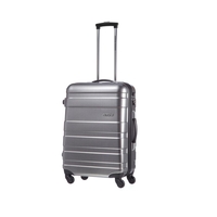 American Tourister Pasadena Suitcase Spinner Medium Check Black/Silver