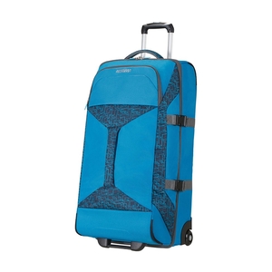 American Tourister Road Quest Duffle Bag 2 Wheel 80cm Bluestar Print