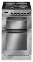 Baumatic BCE520SL 50 cm Slot-in Twin Cavity Electric Cooker Silver