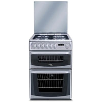 Cannon Harrogate CH60DHSFS Dual Fuel Cooker Freestanding Silver