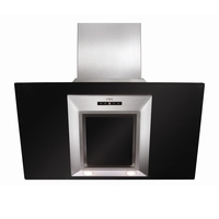 CDA EVG9BL Cooker Hood Designer Extractor Angled 90cm Black