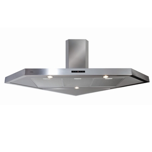 CDA EVPC9SS Cooker Hood Flat Corner Chimney Extractor Stainless Steel