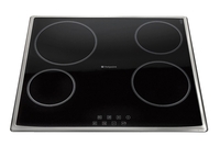 Hotpoint KSB640X Ceramic Hob 60cm Ceramic Hob Black