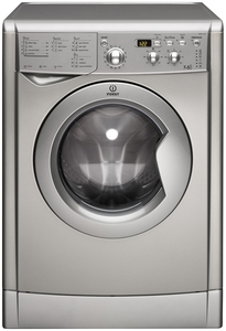 Indesit IWDD7123S Washer Dryer 1200 Spin 7kg Silver