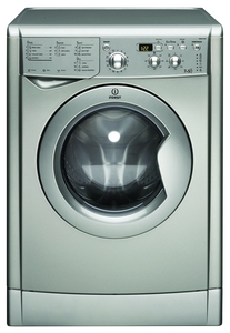 Indesit IWDD7143S Washer Dryer 1400 Spin 7kg Silver