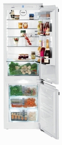 Liebherr ICN3356 Fridge Freezer Premium Built-In NoFrost 261 Litre A++
