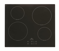 New World ELI60 60cm Induction Hob Black Power Boost Function