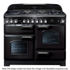 Rangemaster CDL110DFFBL/B Classic Deluxe 110 D/F Range Cooker 79800