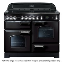 Rangemaster CDL110ECBL/B Classic Deluxe 110 Ceramic Range Cooker 81340